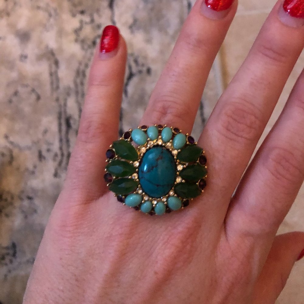 J.Crew Size 7 Costume Jewelry Ring